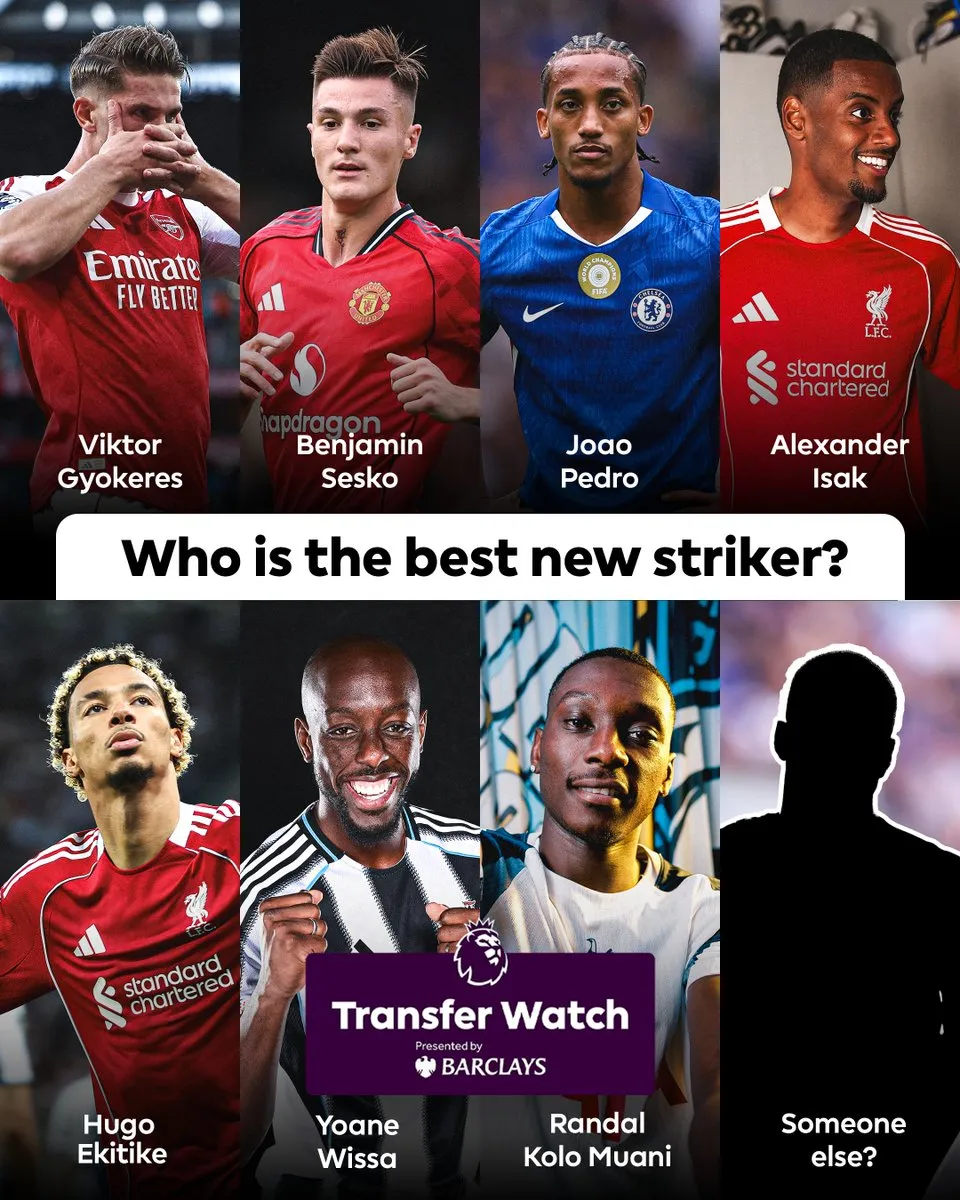 英超盘点今夏转会的七位前锋：谁会成为最佳引援？